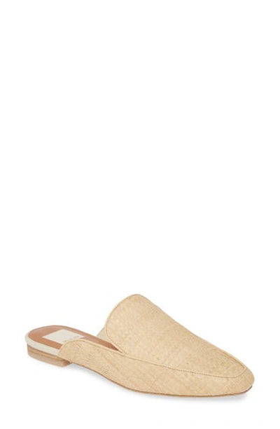 Shop Dolce Vita Halee Mule In Light Natural Raffia