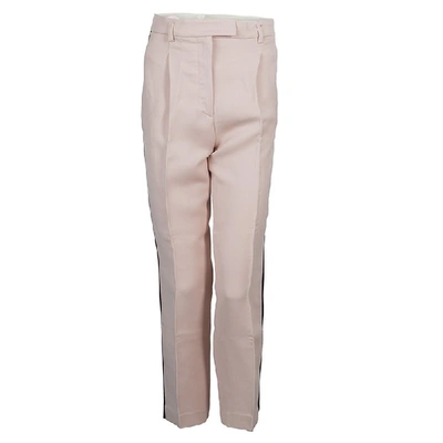 Pre-owned Emilio Pucci Pink Contrast Side Panel Detail Trousers S
