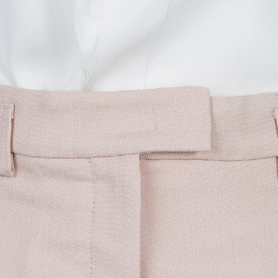 Pre-owned Pucci Pink Contrast Side Panel Detail Trousers S