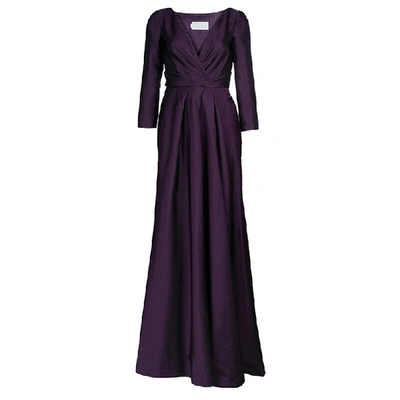 Pre-owned Alberta Ferretti Limited Edition Purple Silk Gown S