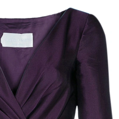 Pre-owned Alberta Ferretti Limited Edition Purple Silk Gown S