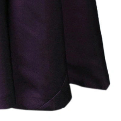 Pre-owned Alberta Ferretti Limited Edition Purple Silk Gown S