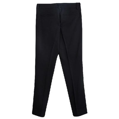 Pre-owned Gucci Black Tailored Straight Fit Trousers S