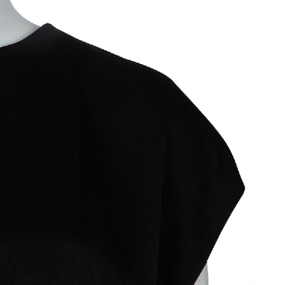 Pre-owned 3.1 Phillip Lim / フィリップ リム Black Draped Key Hole Chiffon Tie Detail Top S