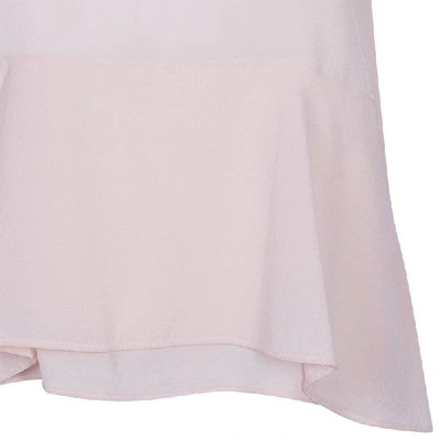 Pre-owned Chloé Pale Pink Silk Sleeveless Top S