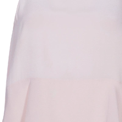 Pre-owned Chloé Pale Pink Silk Sleeveless Top S