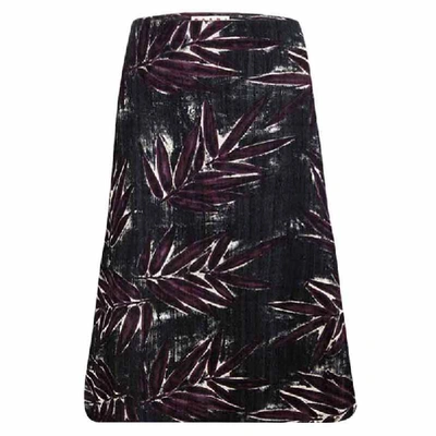 Pre-owned Marni Multicolor Textured Floral Printed Skirt M