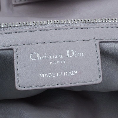 Pre-owned Dior Tote Bag In Grey