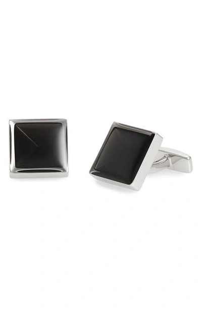 Shop Hugo Boss Fancy Cuff Links In Blk