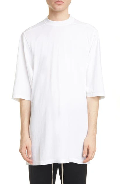 Shop Rick Owens Drkshdw Jumbo T-shirt In White