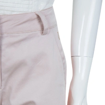 Pre-owned Dior Pink Side Stripe Detail Skinny Trousers 10 Yrs