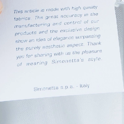 Pre-owned Simonetta Mini White Bolero Top 7 Yrs