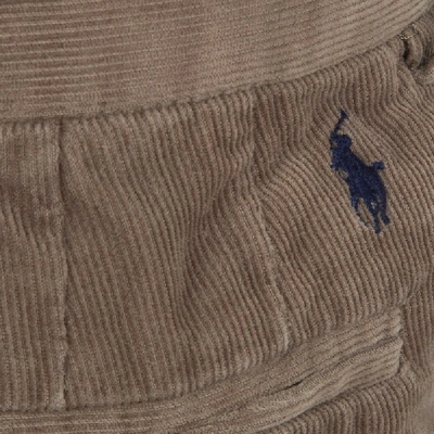 Pre-owned Ralph Lauren Polo By  Brown Corduroy Trousers 6 Yrs