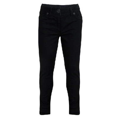 MARC JACOBS Pre-owned Little  Black Zip Detail Skinny Jeans 6 Yrs