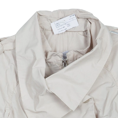 Pre-owned Ermanno Scervino Scervino Street Girls Beige Trench Coat 6 Yrs