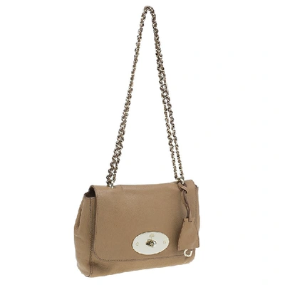 Pre-owned Mulberry Tan Leather Small Lily Shoulder Bag