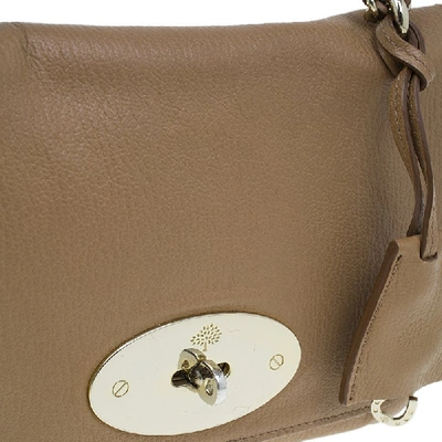Pre-owned Mulberry Tan Leather Small Lily Shoulder Bag