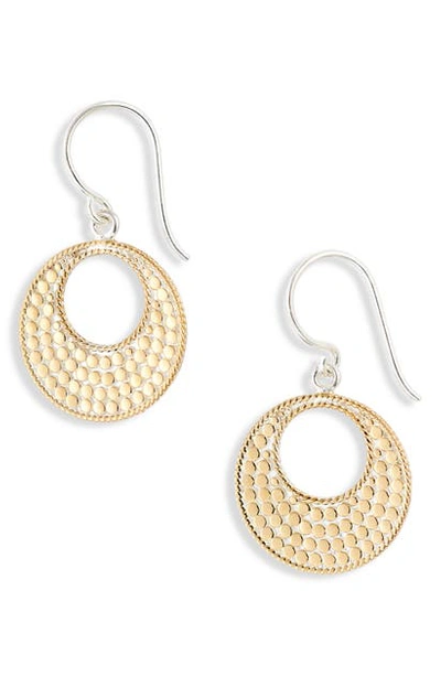 Shop Anna Beck Two-tone Open Circle Drop Earrings (nordstrom Exclusive) In Gold/ Silver