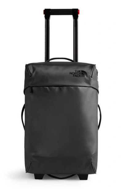 Shop The North Face Stratoliner Medium Wheeled Carry-on In Asphalt Grey