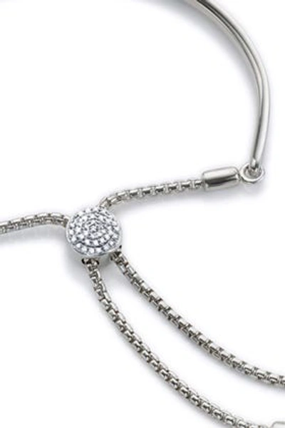 Shop Monica Vinader Fiji Toggle Bracelet In Metallic