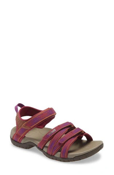 Shop Teva 'tirra' Sandal In Halcon Gloxinia Fabric