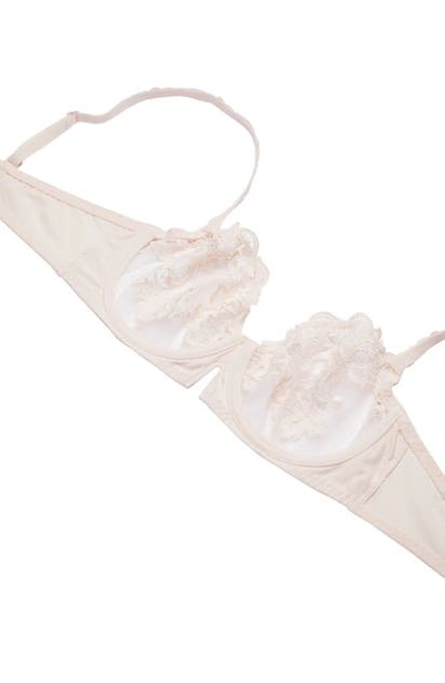 Shop Simone Perele 'saga' Underwire Demi Bra In Blush