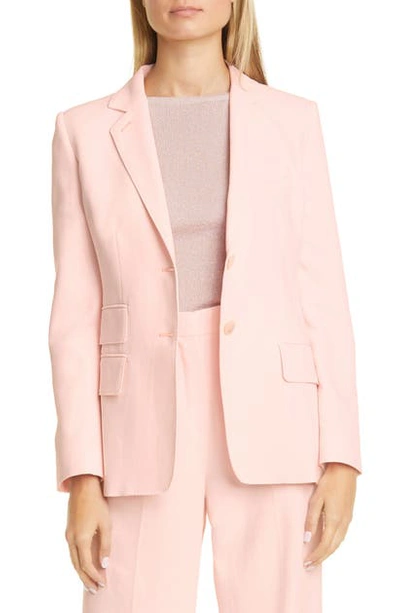 Shop Max Mara Adele Jacket In Pink
