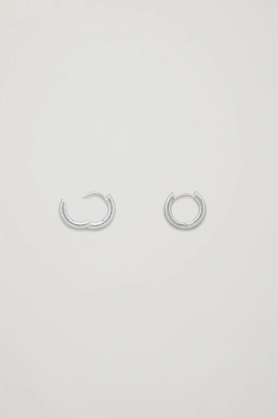 Shop Cos Small Sterling Silver Hoop Earrings
