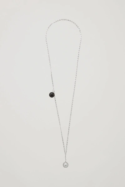 Shop Cos Sterling Silver Ball Necklace