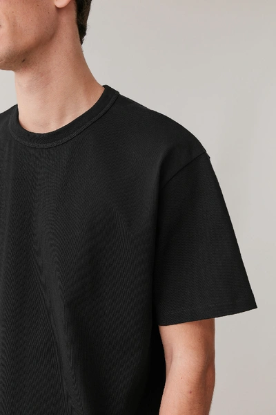 Shop Cos Relaxed-fit T-shirt In Black