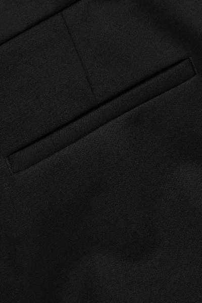 Shop Cos Slim-fit Zipped Hem Pants In Black