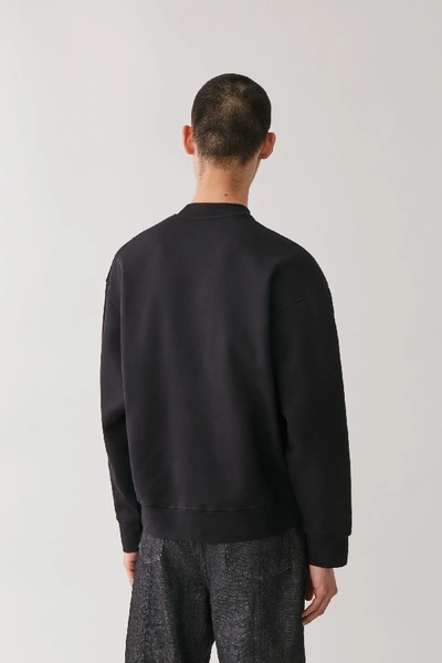 Shop Cos Relaxed Sweatshirt In Black