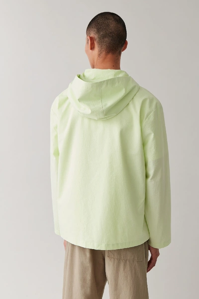 Shop Cos Lightweight Hooded Jacket In Green