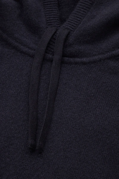 Shop Cos Cashmere Hoodie In Blue