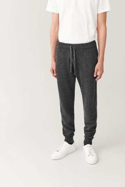 Shop Cos Relaxed-fit Pure Cashmere Joggers In Grey