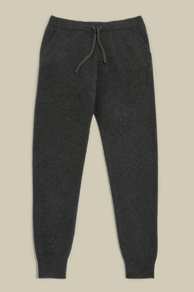 Shop Cos Relaxed-fit Pure Cashmere Joggers In Grey