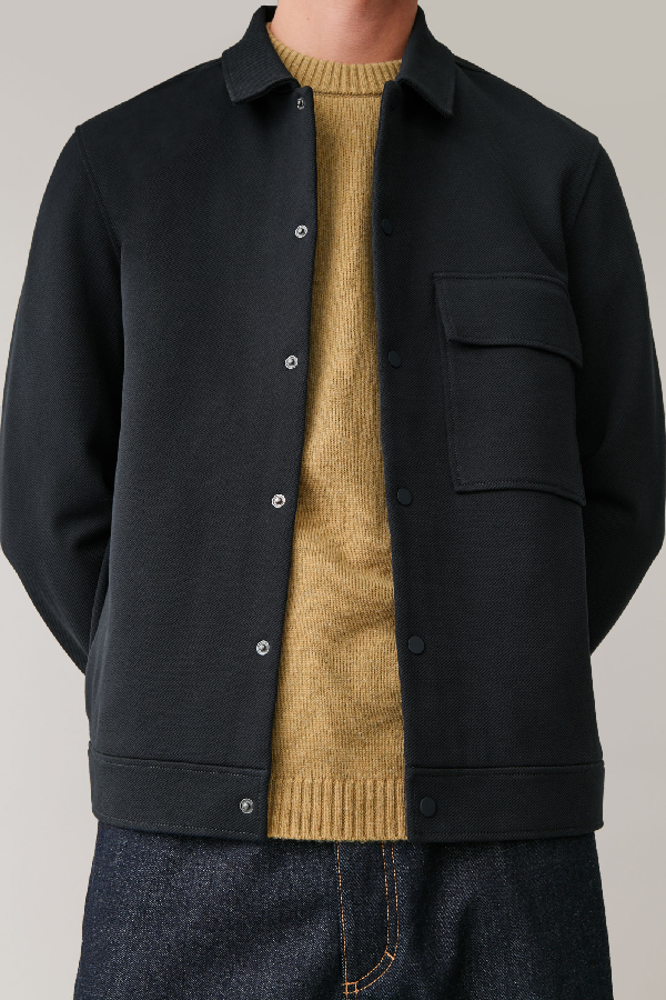 COTTON TWILL SHIRT JACKET COTTON TWILL SHIRT JACKET