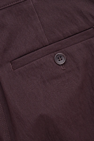Shop Cos Relaxed Button-up Chinos In Red