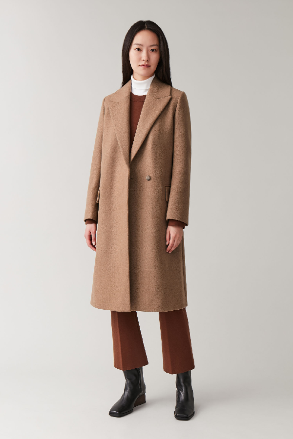 Cos Classic Long Wool Coat Clearance, 59% OFF | www.colegiogamarra.com