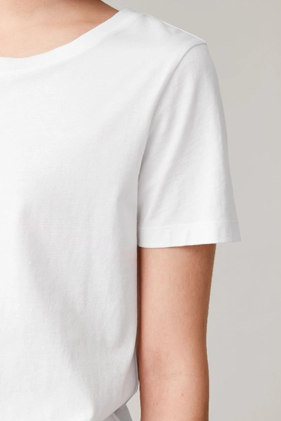 Cos Regular Fit T-shirt In White