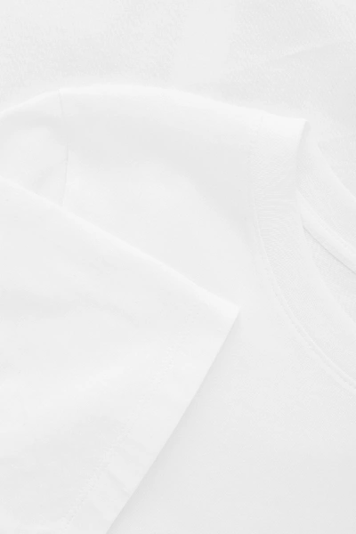 Cos Regular Fit T-shirt In White
