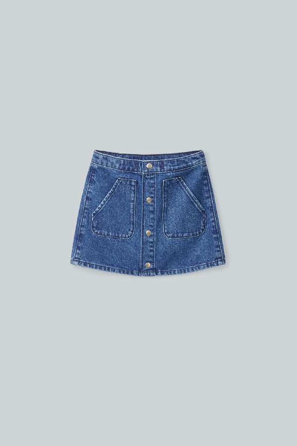 cos denim skirt