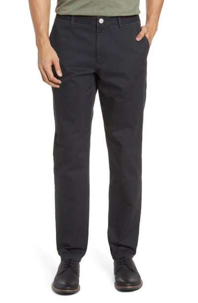 Shop Bonobos Athletic Stretch Washed Chinos In Jet Black