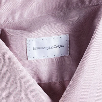 Pre-owned Ermenegildo Zegna Men's Pink Shirt Xxs