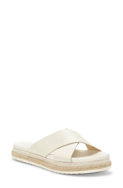 Shop Vince Camuto Rickert Slide Sandal In Fluff Leather