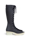 3.1 PHILLIP LIM / フィリップ リム 'Mallory' Open Lace-Up Sandal Boots