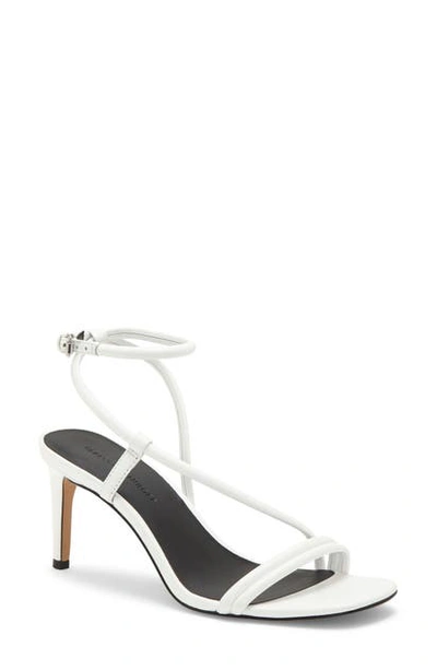 Shop Rebecca Minkoff Nanine Sandal In Optic White Leather