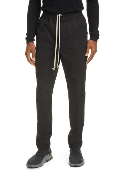 Shop Rick Owens Asta Slim Fit Pants In Black