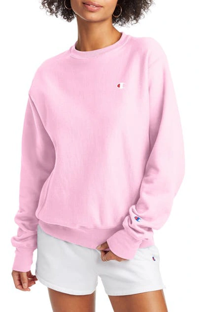 Shop Champion Reverse Weave Boyfriend Sweatshirt In Ice Cake