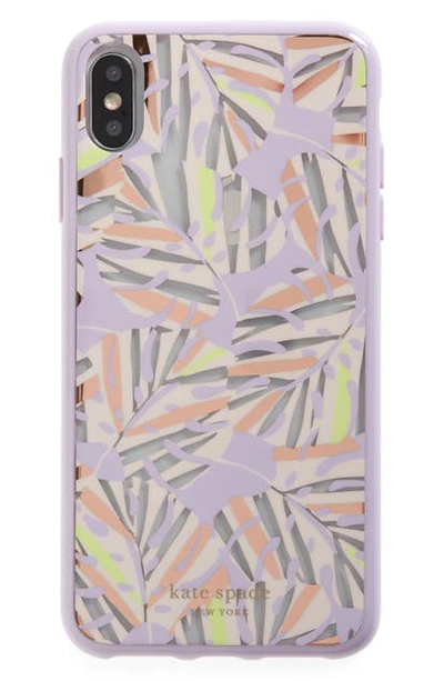 Shop Kate Spade Island Leaf Iphone X/xs/xs Max & Xr Case In Multi